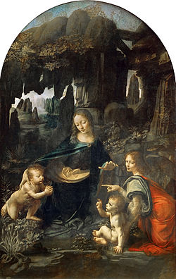 La Virgen de las Rocas, Leonardo da Vinci  (1483-1486)
